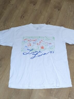 Luna Luna authentic vintage 1987 souvenir map t-shirt Size Large